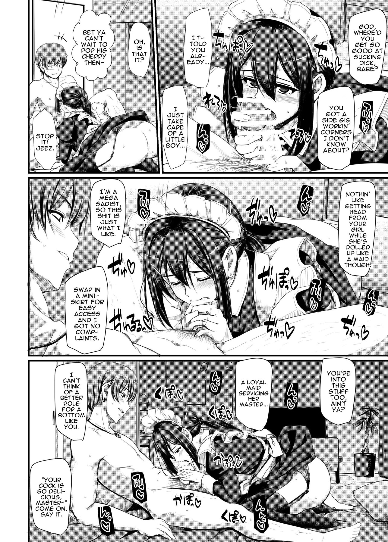 Hentai Manga Comic-Maid's Work. IV-Read-3